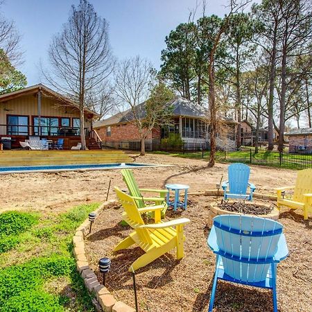 Cedar Creek Lakefront Vacation Rental With Pool Gun Barrel City المظهر الخارجي الصورة