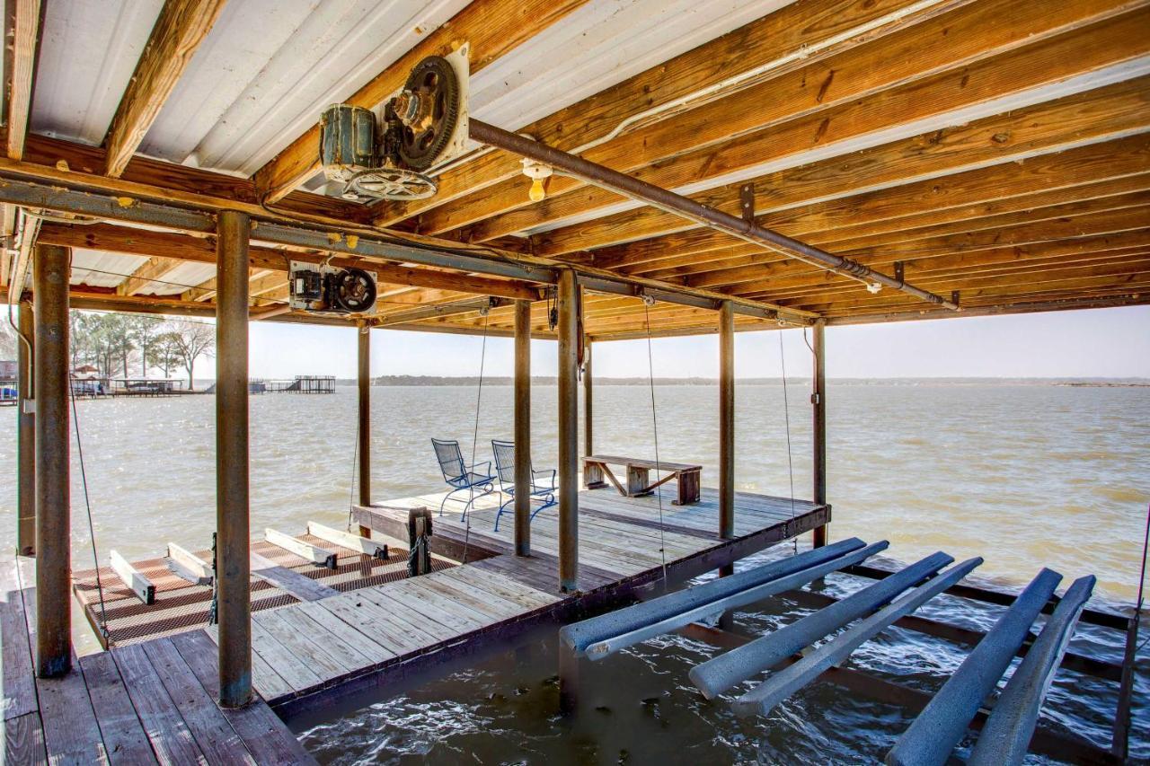 Cedar Creek Lakefront Vacation Rental With Pool Gun Barrel City المظهر الخارجي الصورة